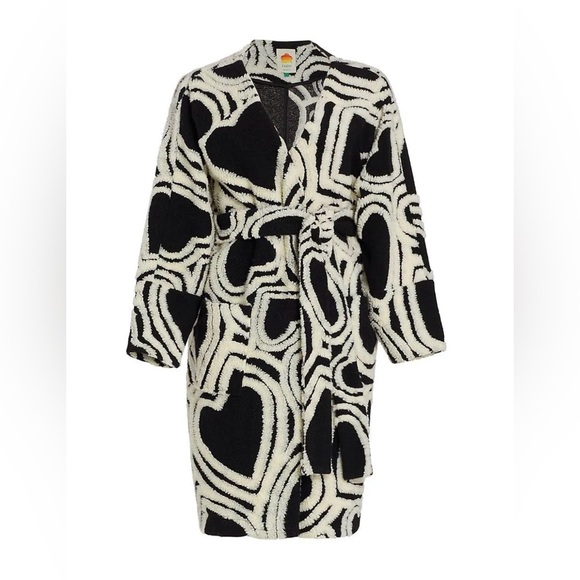 Farm Rio Banangola Mid-Length Fleece Cardigan - Picture 3 of 14